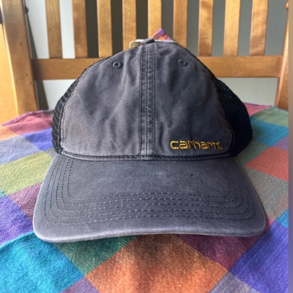 COPY - COPY - Carhartt adult baseball cap hat. NWT. Gray and black, adjustable. - Picture 2 of 8